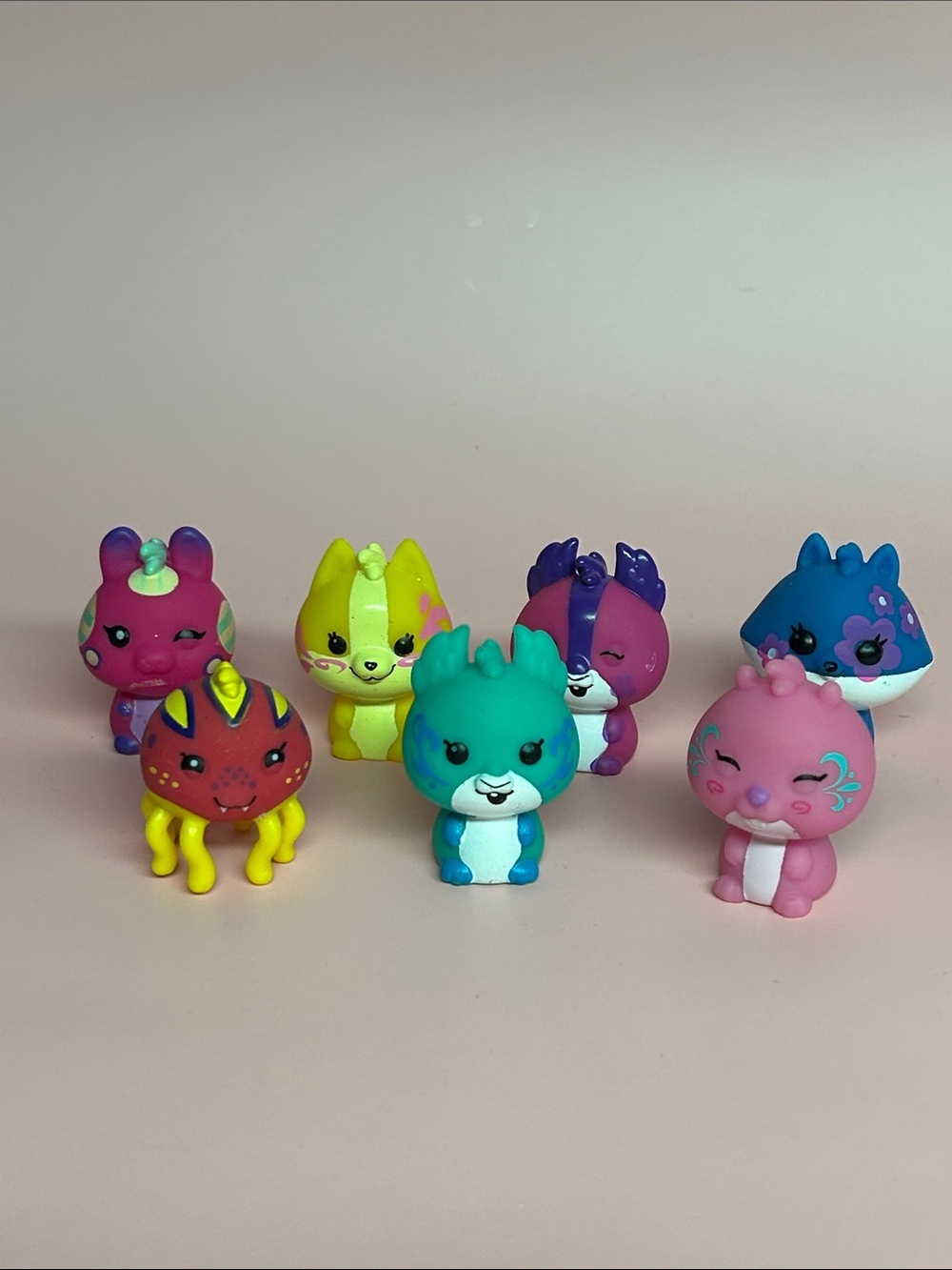 Bananes crushies figurines lot of 7
